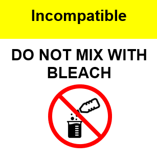 Bleach Incompatibility (Avery 60506)