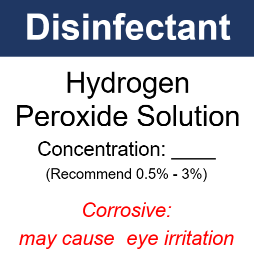 Disinfectant Hydrogen Peroxide Solution (Avery 60506)
