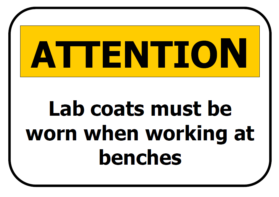 Attention: Lab Coats