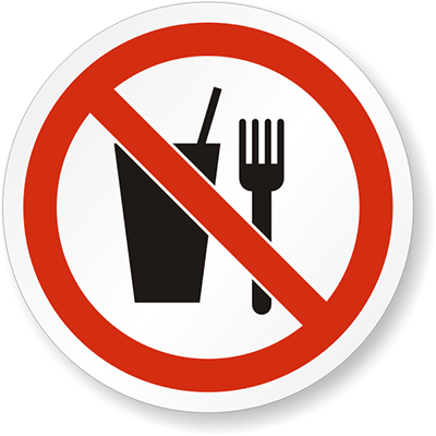 No Food or Drink